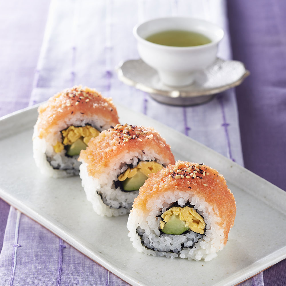 明太子ロール寿司