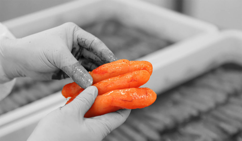 辛子めんたいは、福さ屋 創業者 佐々木吉夫がつくった明太子