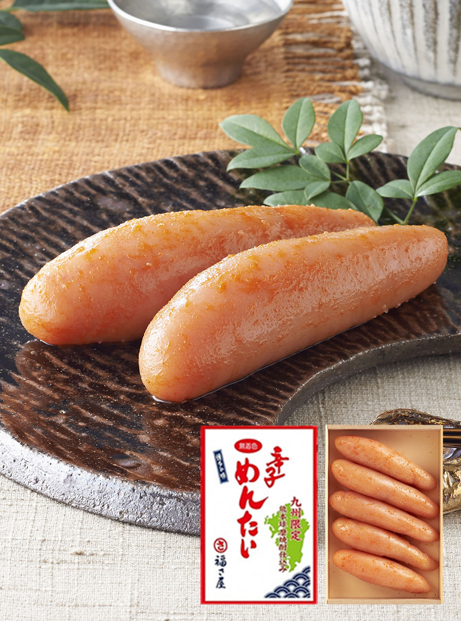 無着色辛子めんたい 熊本球磨焼酎仕込み